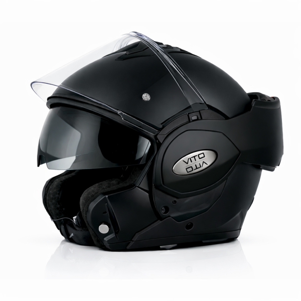 Klapphelm - VITO REVERSE - schwarz-matt